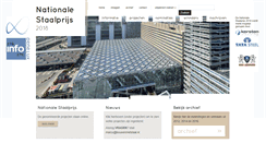 Desktop Screenshot of nationalestaalprijs.nl